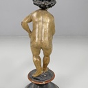 Sculture di putti in legno, fine 1800 ca.