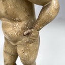 Sculture di putti in legno, fine 1800 ca.