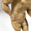 Sculture di putti in legno, fine 1800 ca.