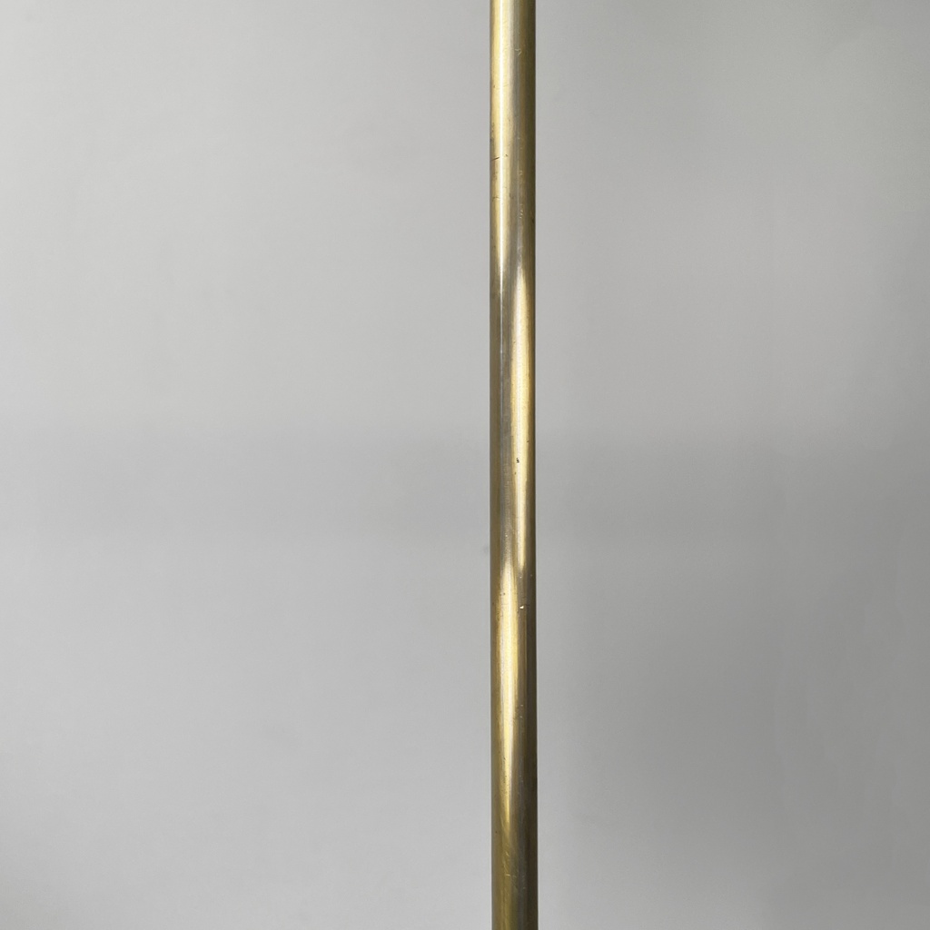 Lampadario in plexiglass blue e bianco, 1970 ca.