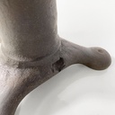 Sgabelli in legno e ghisa, 1930 ca.