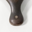 Sgabelli in legno e ghisa, 1930 ca.