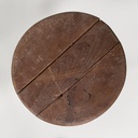 Sgabelli in legno e ghisa, 1930 ca.