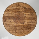 Sgabelli in legno e ghisa, 1930 ca.