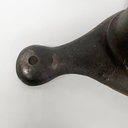 Sgabelli in legno e ghisa, 1930 ca.