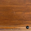 Tavolo da pranzo in legno con due cassetti, 1800 ca. 