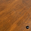 Tavolo da pranzo in legno con due cassetti, 1800 ca. 