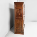 Armadio con ante decorate in legno, 1800 ca.