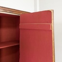 Armadio con ante decorate in legno, 1800 ca.