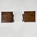 Sgabelli in legno, fine 1800 ca.