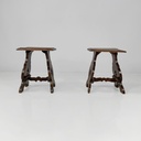 Sgabelli in legno, fine 1800 ca.