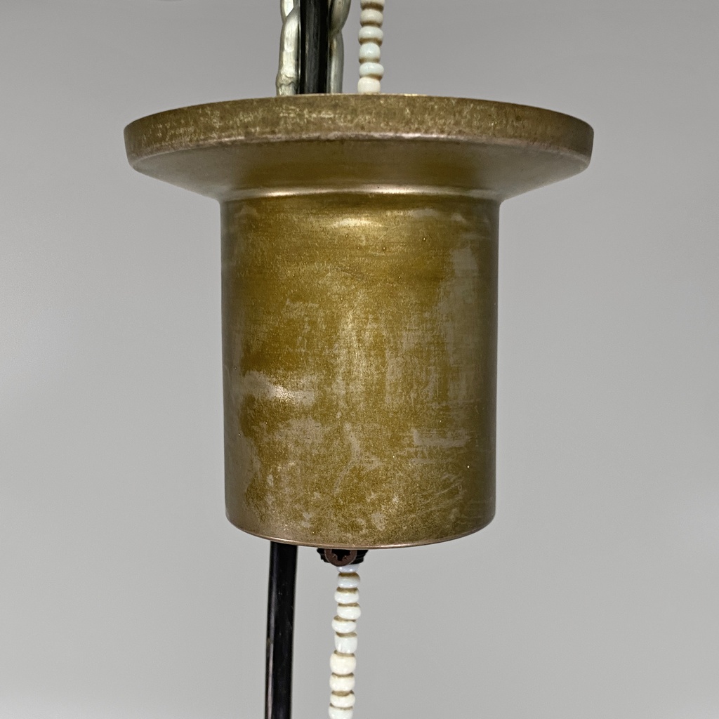 Lampadario in vetro, 1960 ca.