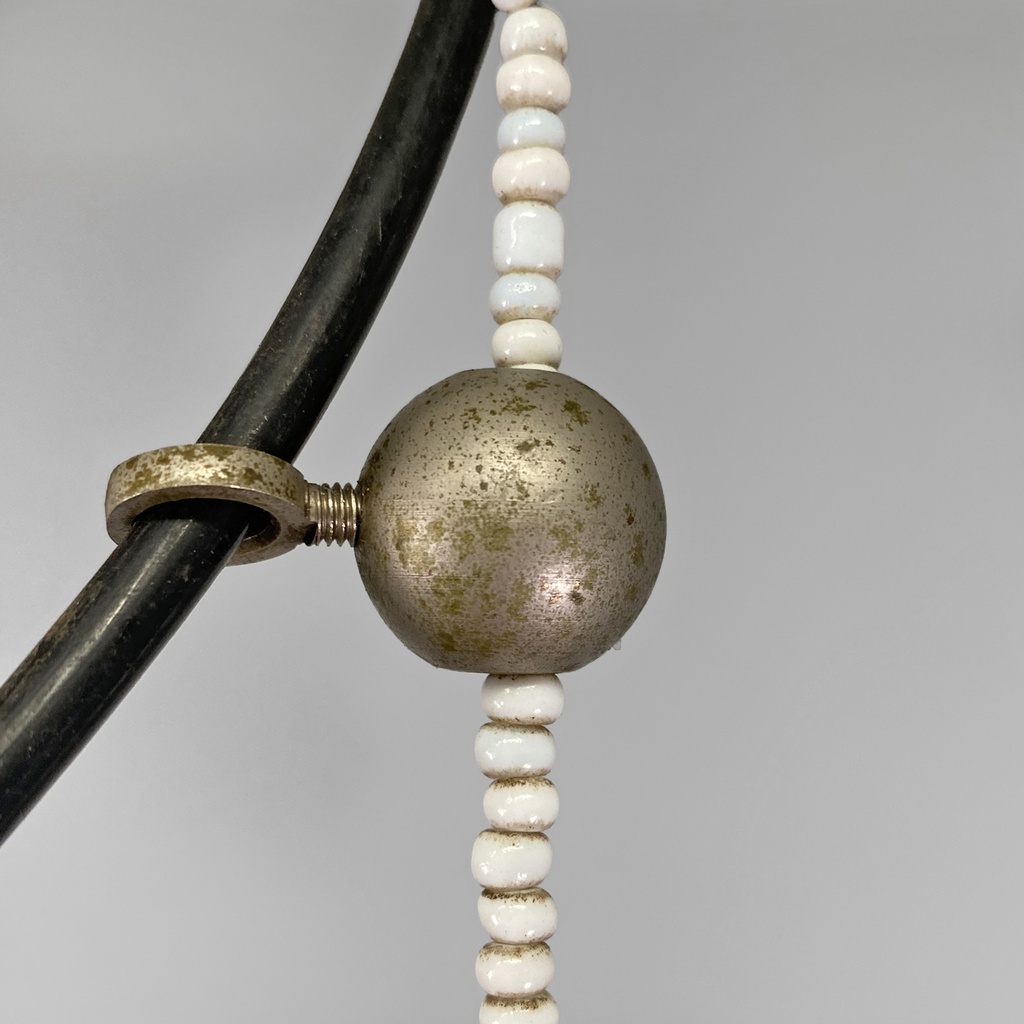 Lampadario in vetro, 1960 ca.