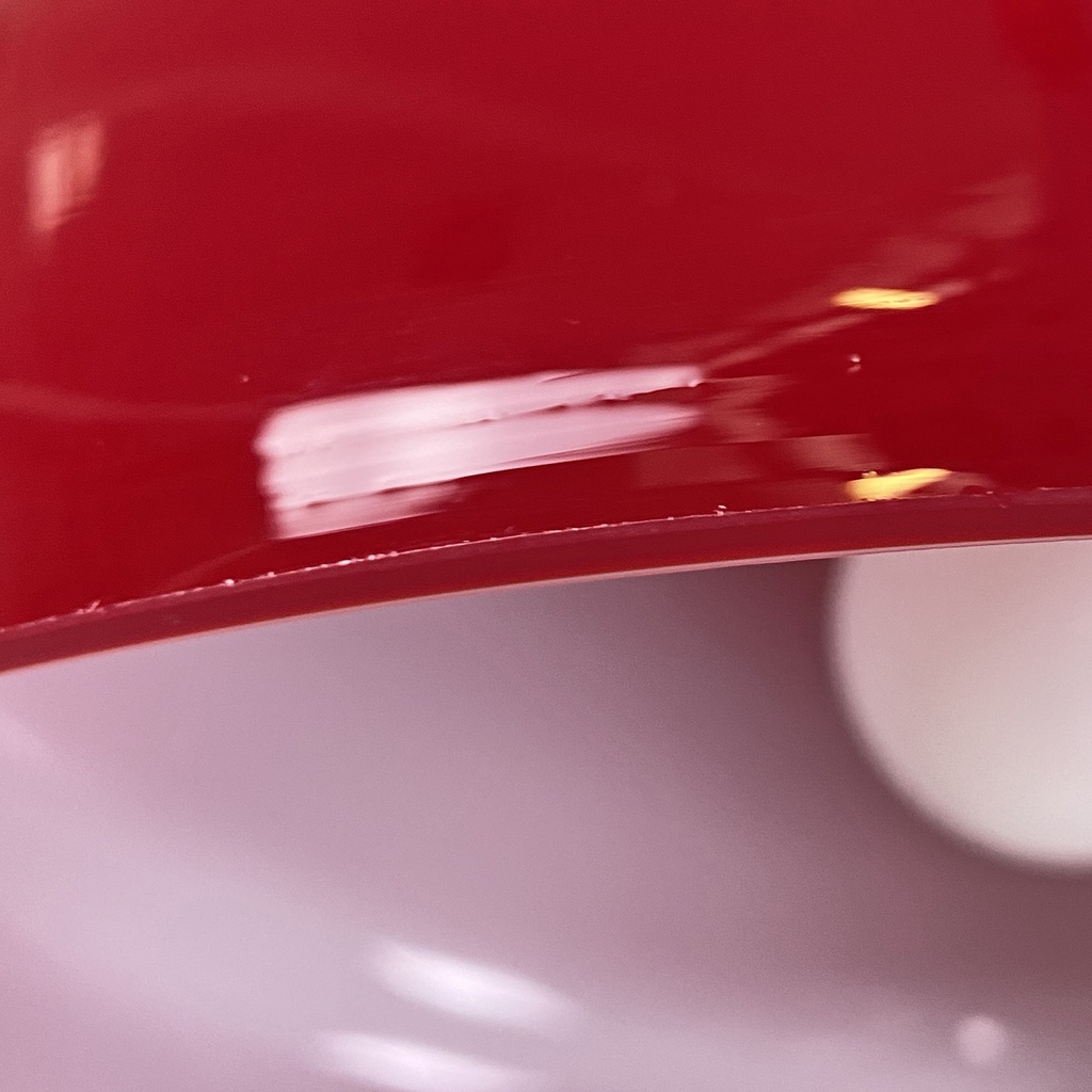 Lampadario in vetro, 1960 ca.