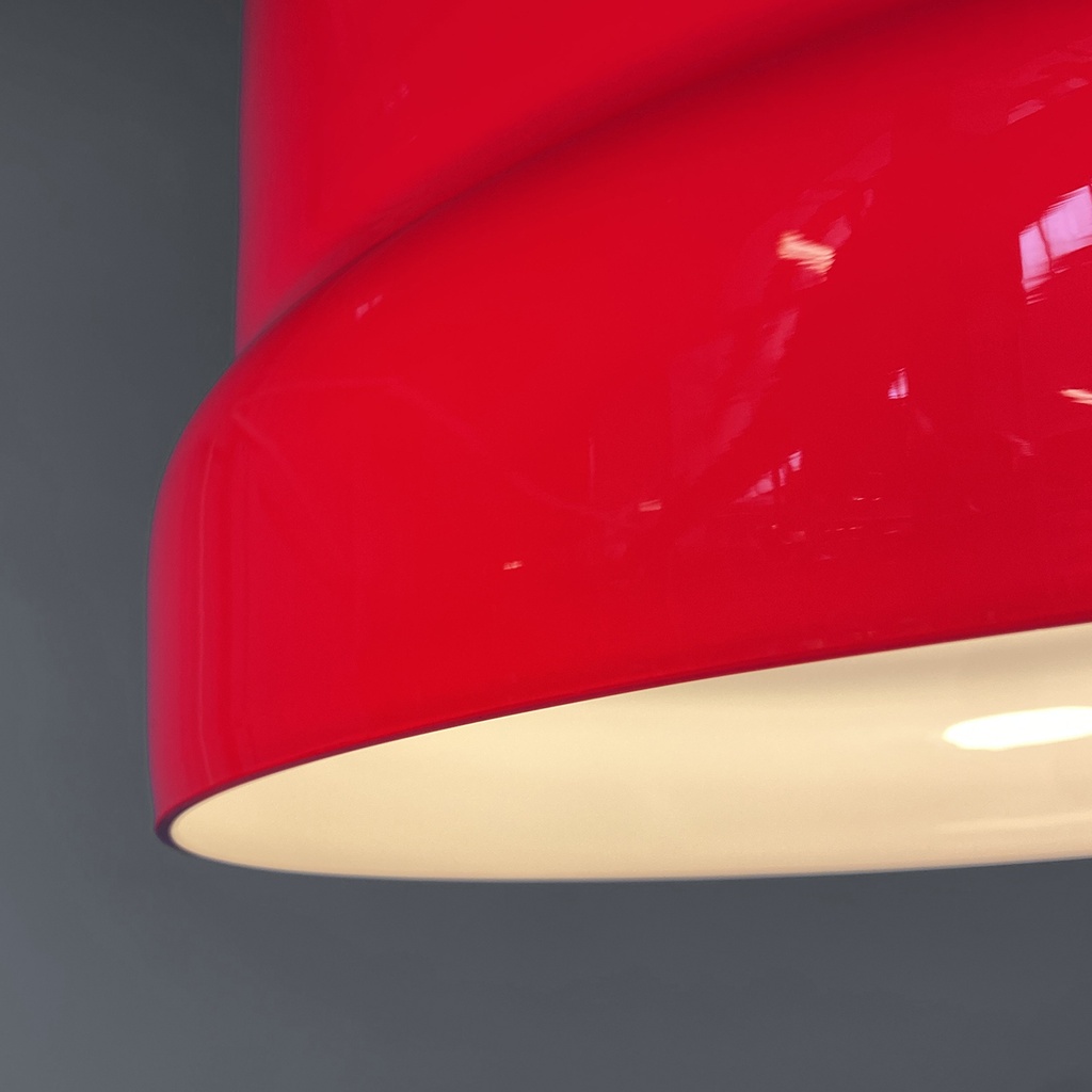 Lampadario in vetro, 1960 ca.