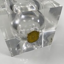 Scultura in lucite per Guzzini, 1970 ca.