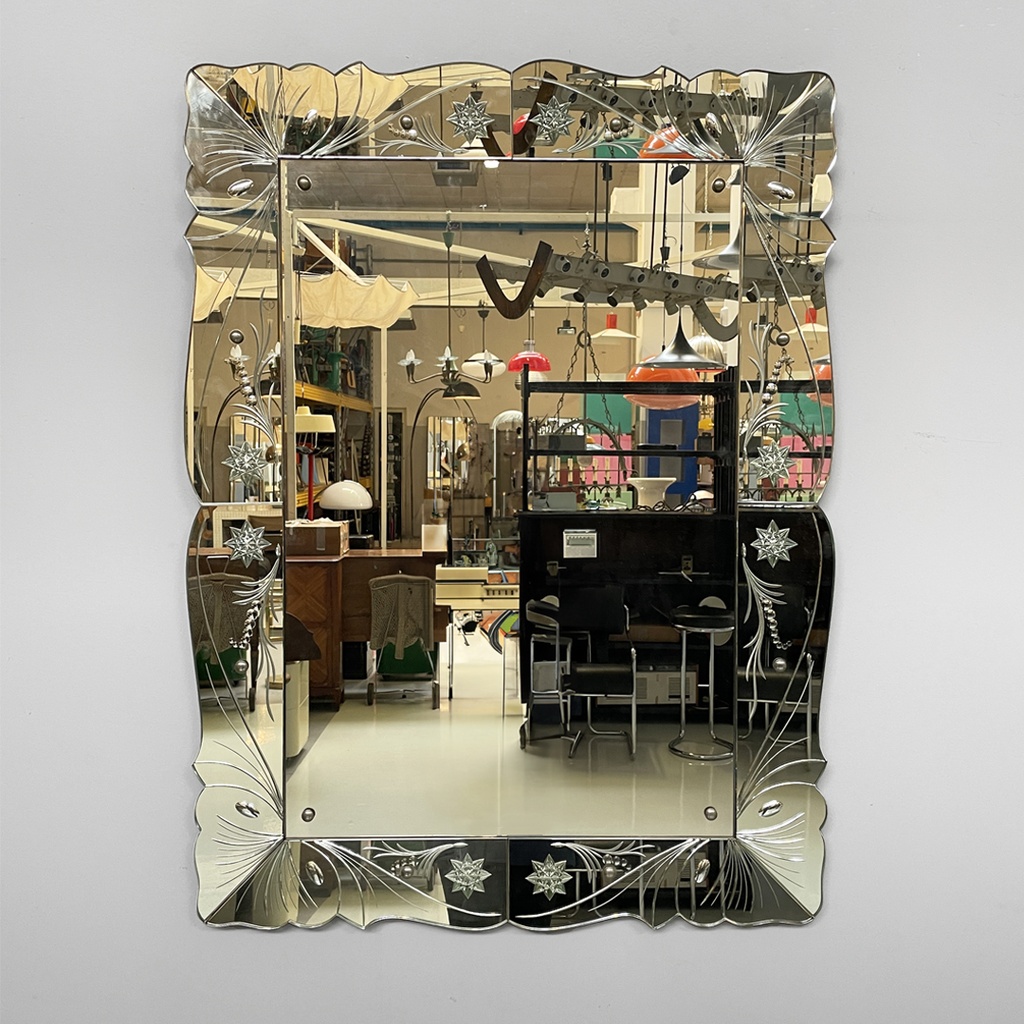 Specchio di Luigi Brusotti per La Permanente Mobili, 1940 ca.