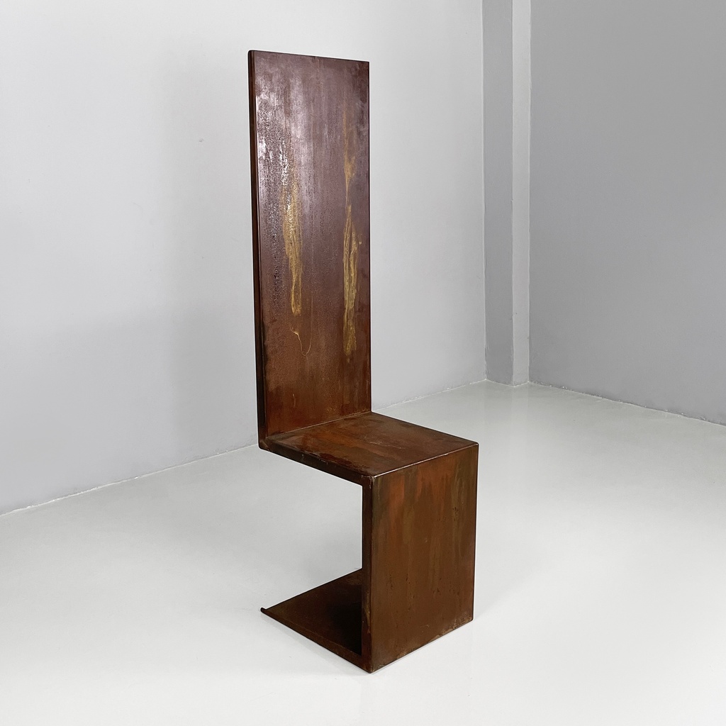 Sedia in ferro, 1970 ca.