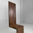 Sedia in ferro, 1970 ca.