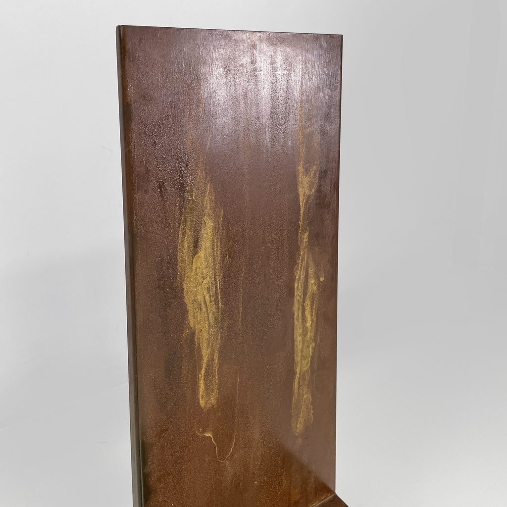 Sedia in ferro, 1970 ca.