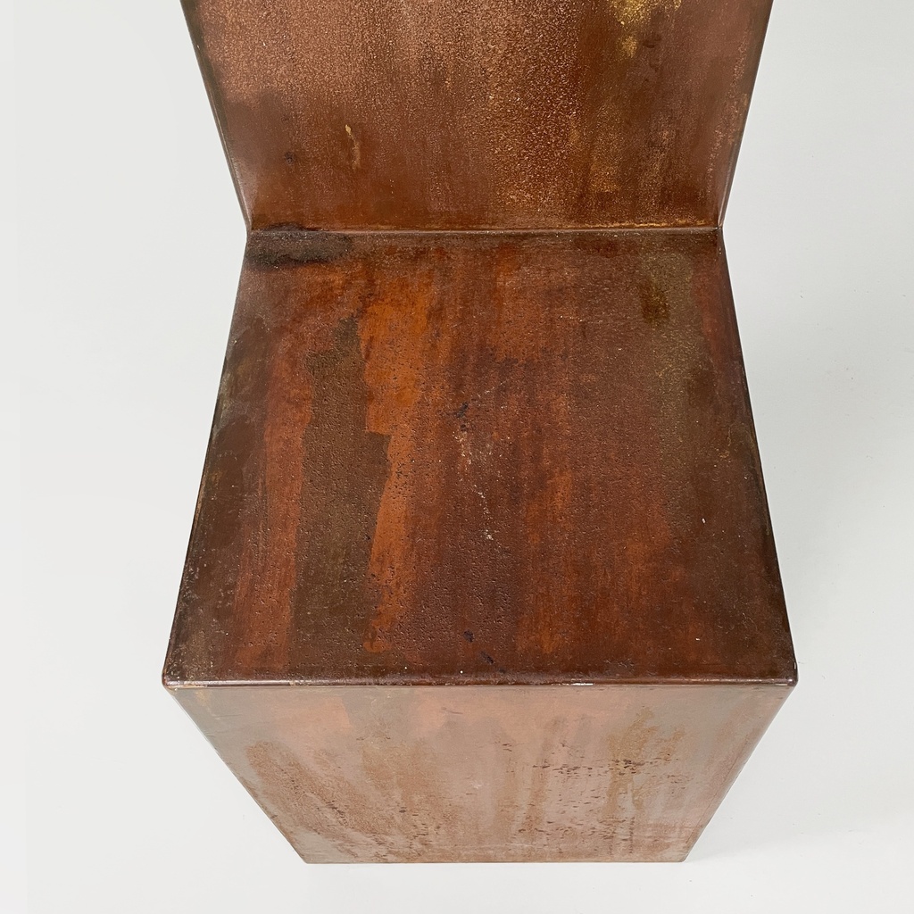 Sedia in ferro, 1970 ca.