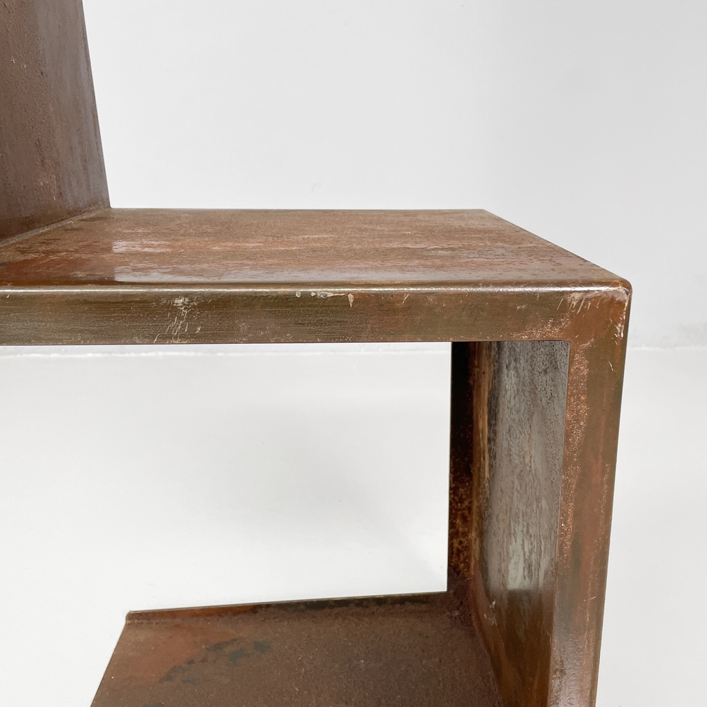 Sedia in ferro, 1970 ca.