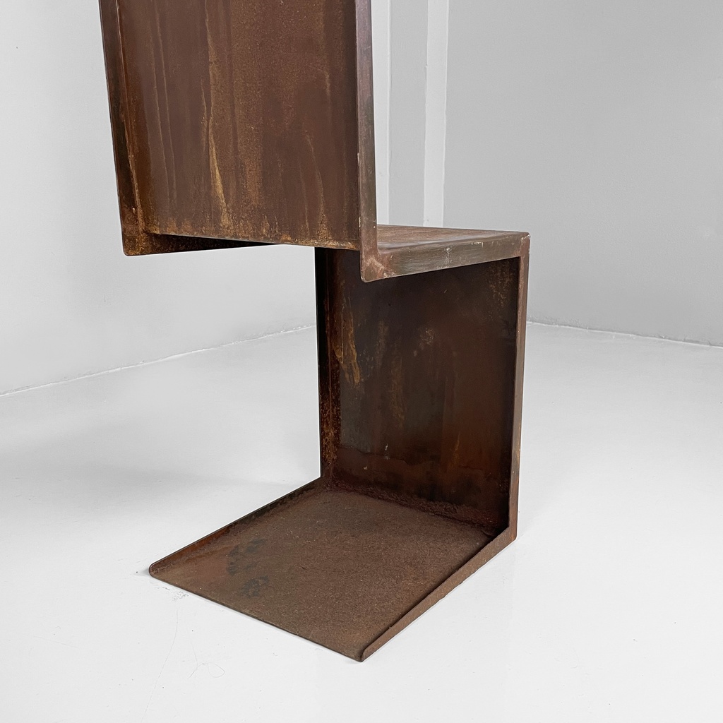 Sedia in ferro, 1970 ca.