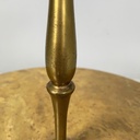 Tavolo da caffè in legno e ottone, 1960 ca.