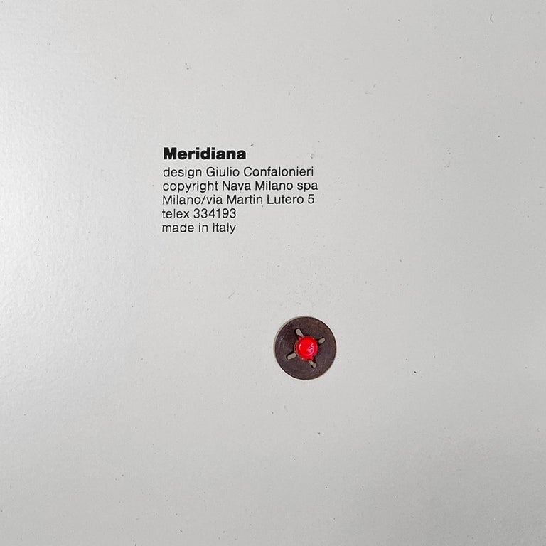 Calendario perpetuo Meridiana di Giulio Confalonieri per Studio Paolo Nava, 1970 ca.