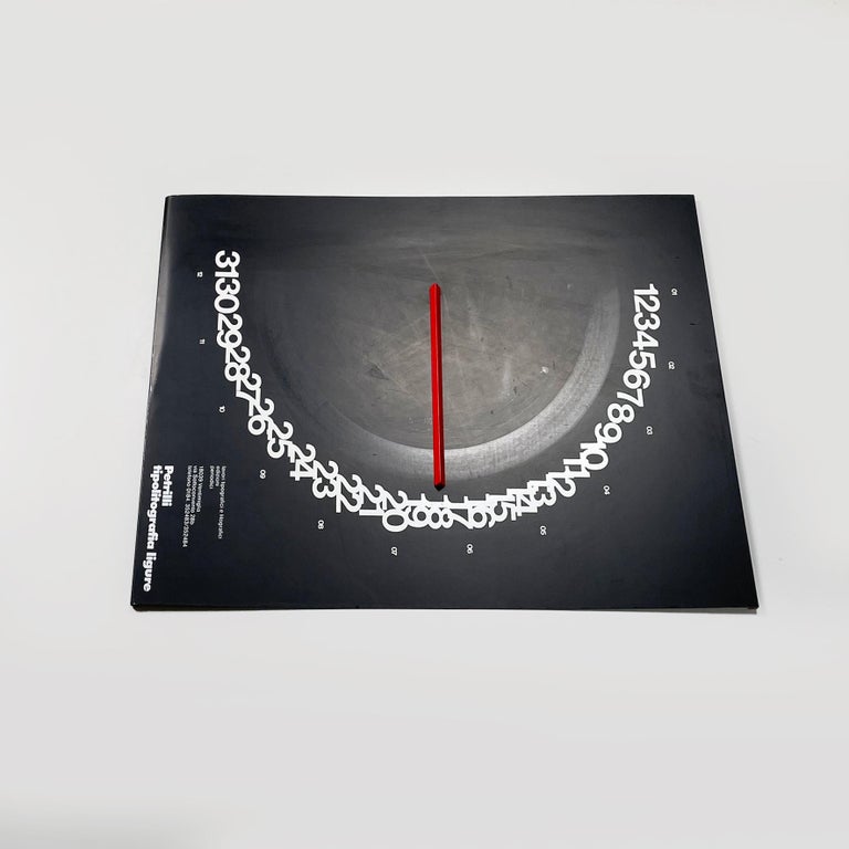 Calendario perpetuo Meridiana di Giulio Confalonieri per Studio Paolo Nava, 1970 ca.