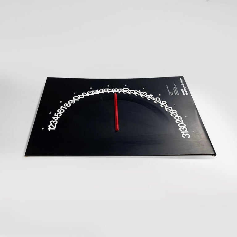 Calendario perpetuo Meridiana di Giulio Confalonieri per Studio Paolo Nava, 1970 ca.