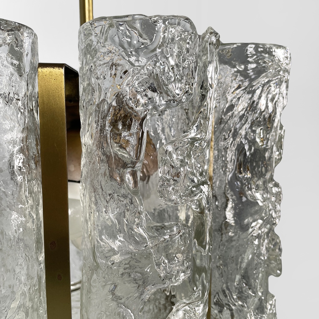 Lampadario di Carlo Nason per Mazzega, 1970 ca.