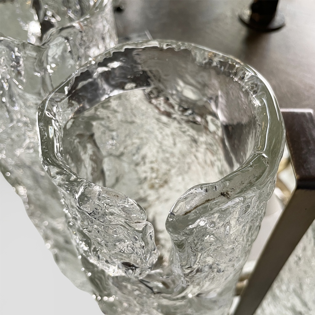 Lampadario di Carlo Nason per Mazzega, 1970 ca.