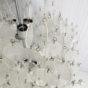 Lampadario pendente in vetro, 1970 ca.