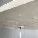 Lampadario pendente in vetro, 1970 ca.