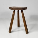 Sgabello in legno, 1970 ca.