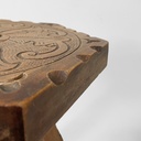 Sgabello in legno, 1970 ca.