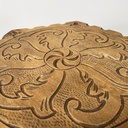 Sgabello in legno, 1970 ca.