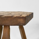 Sgabello in legno, 1970 ca.