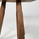 Sgabello in legno, 1970 ca.