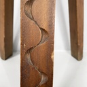 Sgabello in legno, 1970 ca.