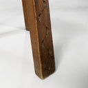 Sgabello in legno, 1970 ca.