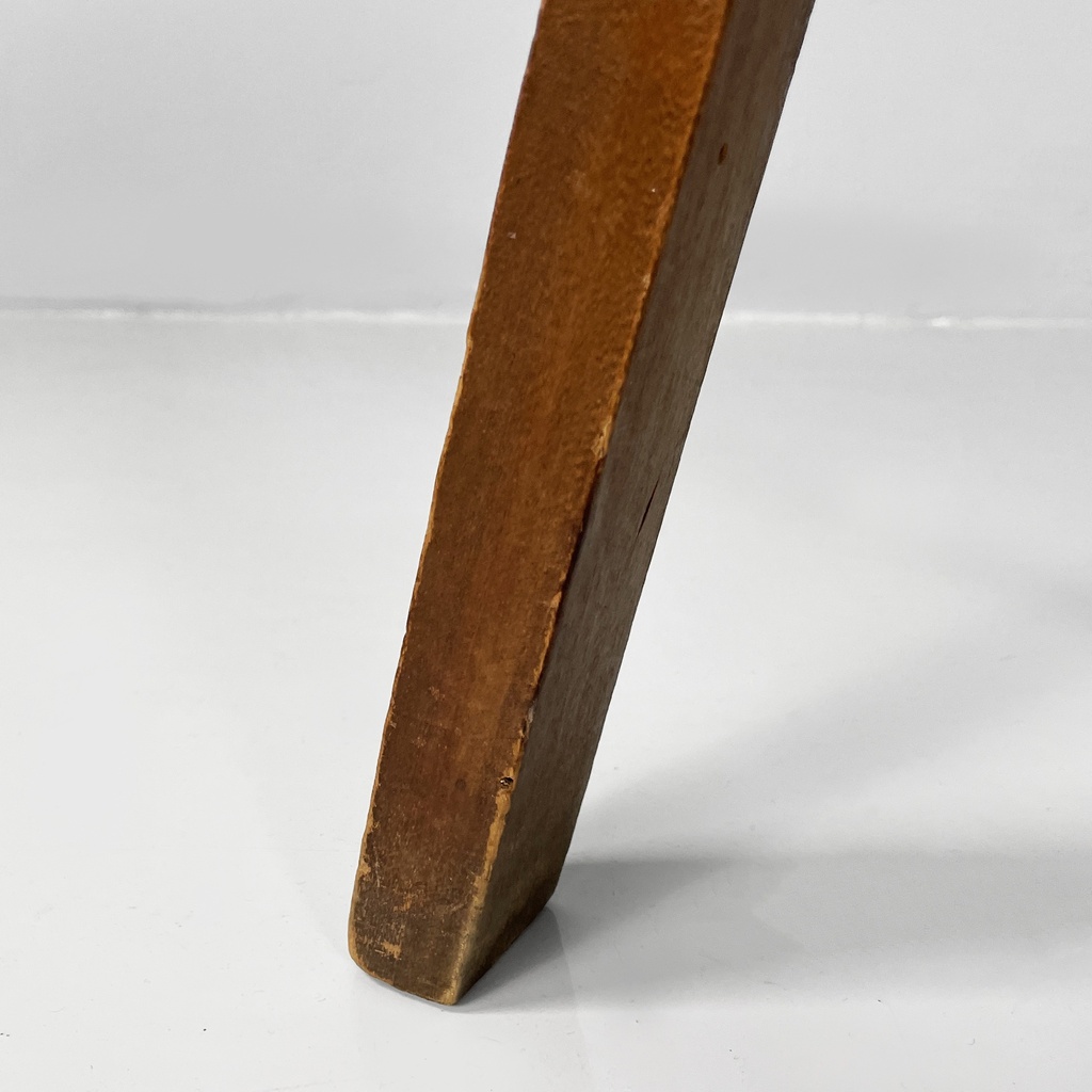 Sgabello in legno, 1970 ca.