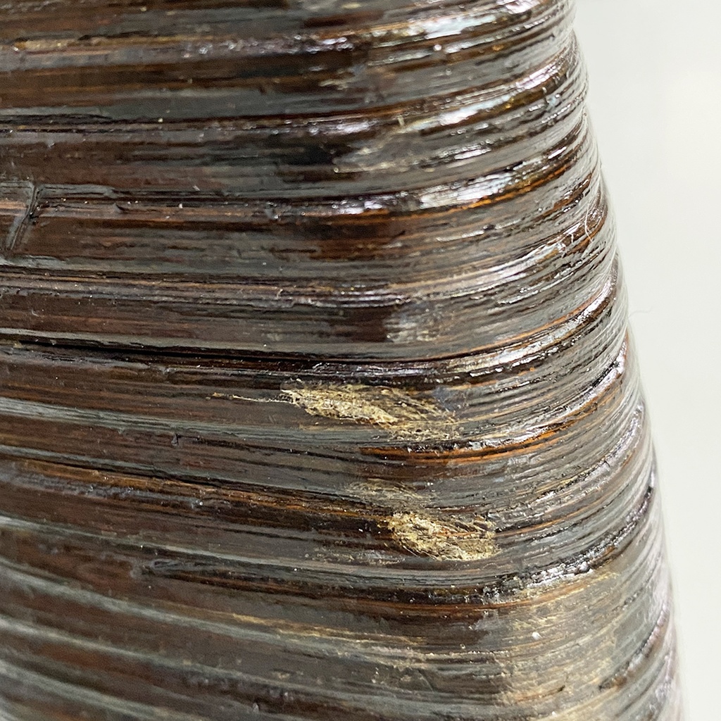 Chaise longue in rattan, 1980 ca. 