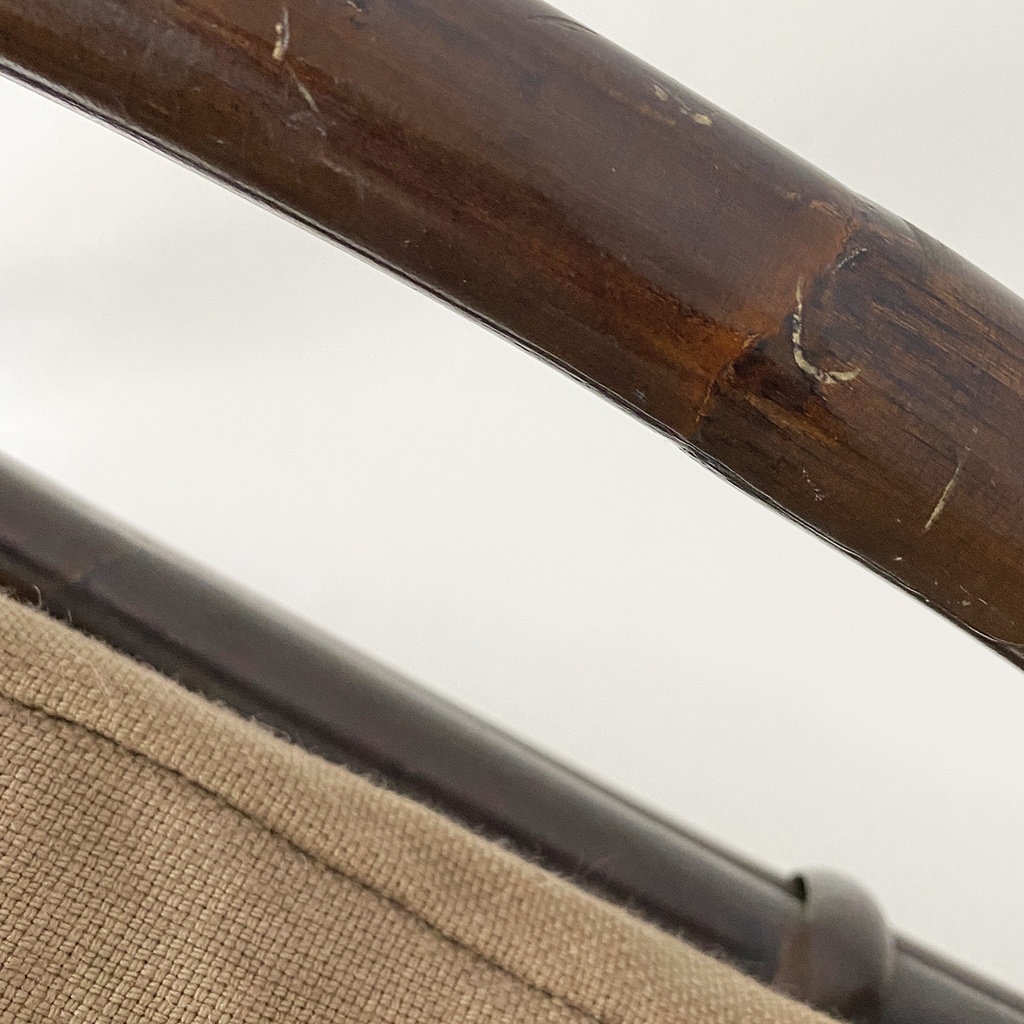 Chaise longue in rattan, 1980 ca. 