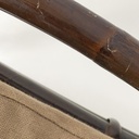 Chaise longue in rattan, 1980 ca. 