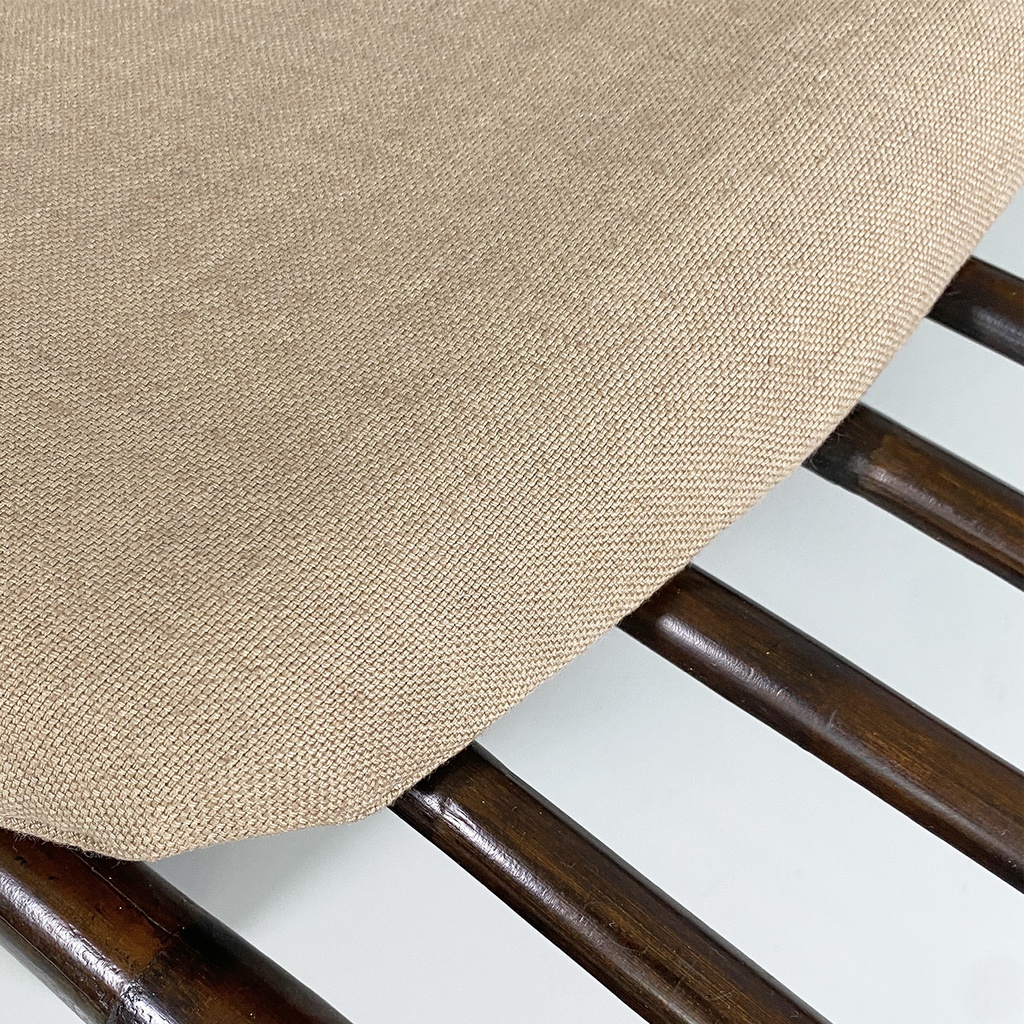 Chaise longue in rattan, 1980 ca. 