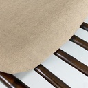 Chaise longue in rattan, 1980 ca. 