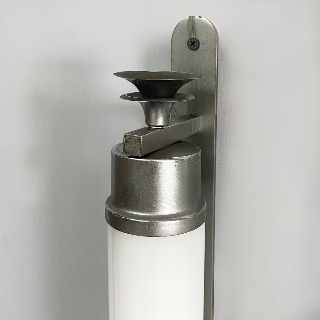 Applique in vetro e metallo, 1930 ca.