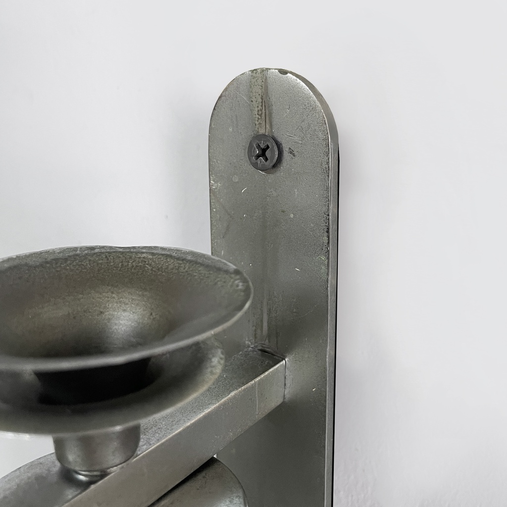 Applique in vetro e metallo, 1930 ca.